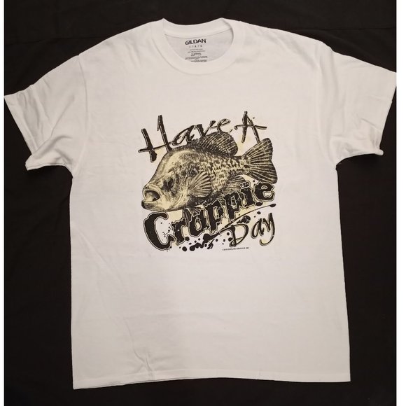 Have A CRAPPIE Day Fishing T-SHIRT - Picture 2 of 2